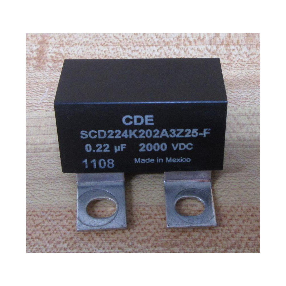 CDE SCD224K202A3Z25-F Capacitor SCD224K202A3Z25F - New No Box