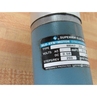 Superior Electric M062-FD-435 Slo-Syn Motor A213803 - Used