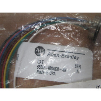 Allen Bradley 888D-M8AC8-4N DC Micro M12 Receptacle 888DM8AC84N