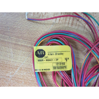 Allen Bradley 888R-M6AC1-3F Receptacle 888RM6AC13F
