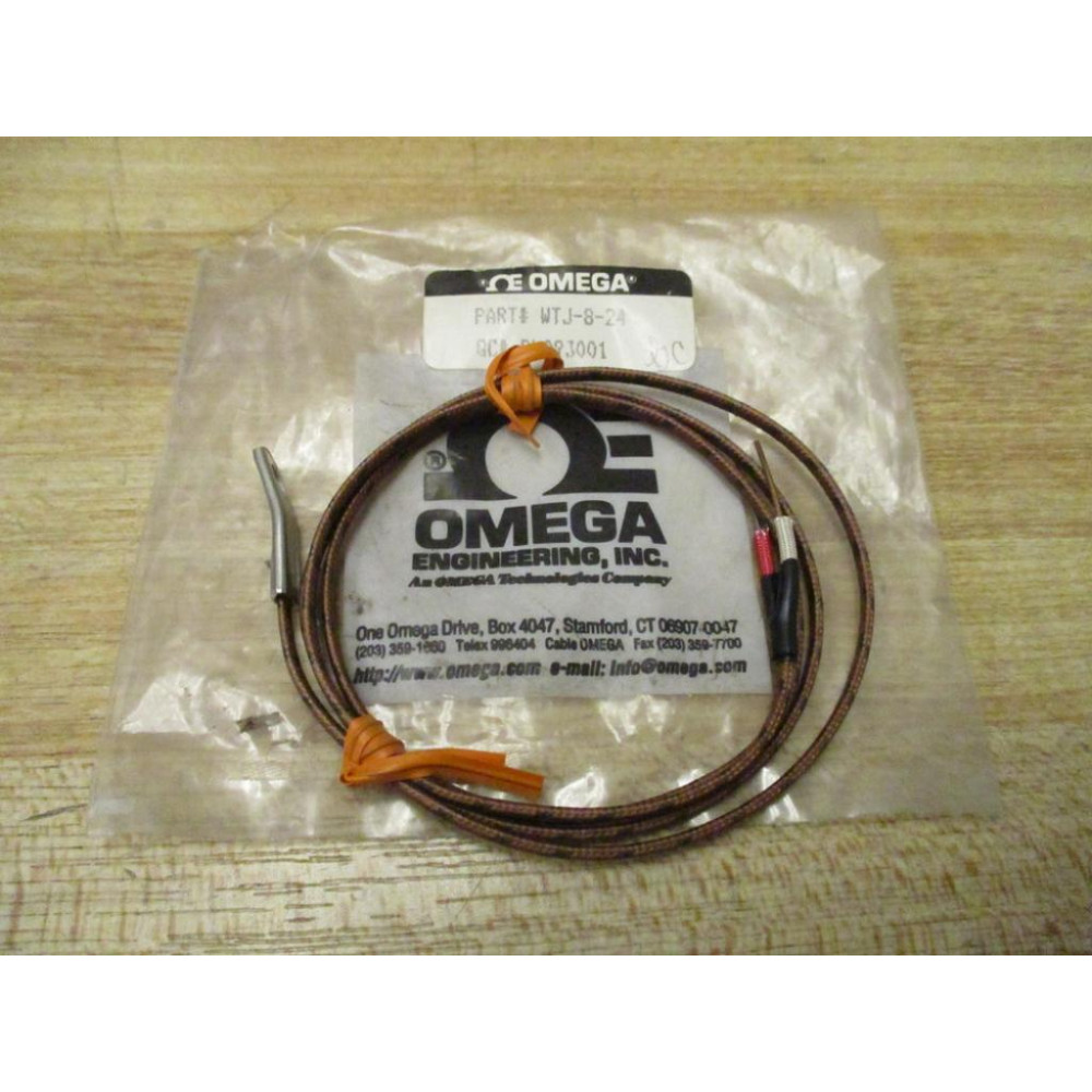 Omega WTJ-8-24 Bolt-On Thermocouple WTJ824
