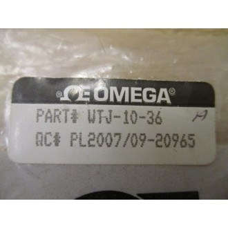 Omega WTJ-10-36 Bolt-On Thermocouple WTJ1036