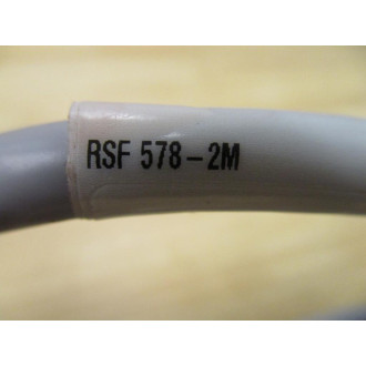 Turck RSF 578-2M Male Receptacle U-44512 4' 6" Cable - New No Box