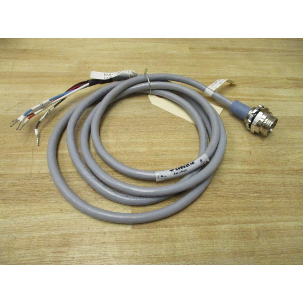 Turck RSF 578-2M Male Receptacle U-44512 6' 2" Cable - New No Box