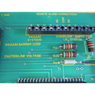 Vacuum Barrier D-15173 Mother Board D15173 - Used
