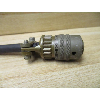 Bendix PT06E-10-6S(SR) Circular Connector W Cable PT06E106SSR - New No Box