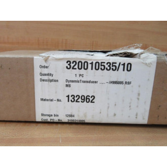 Weber RSF MS20Nm Dynamic Transducer RSFMS20Nm