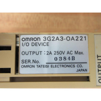 Omron 3G2A3-OA221 IO Device 3G2A3OA221 - Used