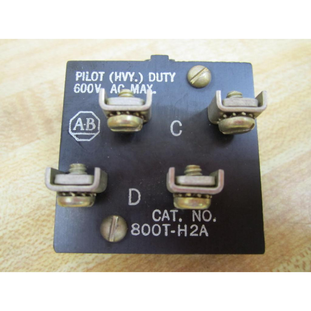 Allen Bradley 800T-H2A Switch 800TH2A Contact Only - New No Box