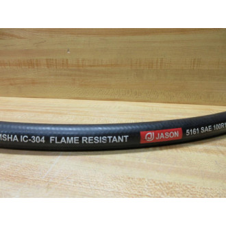 Jason Industrial 5161-08 Hydraulic Hose Assembly 5161 24" OAL - New No Box