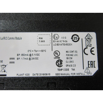 Allen Bradley 1756-DHRIO Module  1756-DHRI0 Ser.E - New No Box