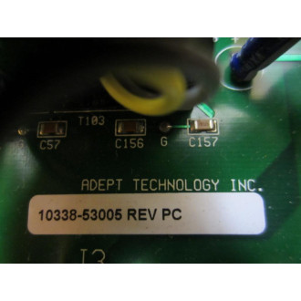 Adept Tech 10338-53005 Dual C Power Amplifier Mod 20338-53000 Rev.PC - Used