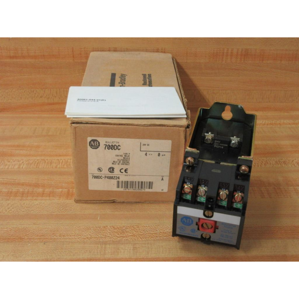 Allen Bradley 700DC-P400Z24 Relay 700DCP400Z24
