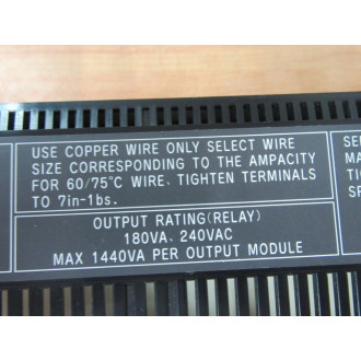 Cutler HammerEaton D100CRA40A Logic Controller D100CRA40A Enclosure Only - Used
