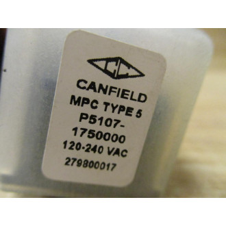 Canfield Connector P5107-1750000 Solenoid Valve Connector P51071750000 - New No Box