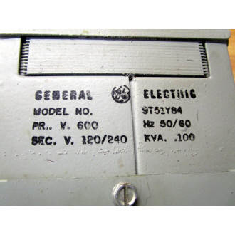 General Electric 9T51Y84 Transformer - Used
