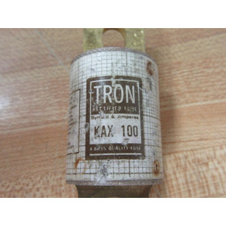 Bussmann KAX 100 Tron Rectifier Fuse KAX100 - New No Box