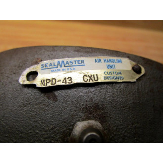 SealMaster MPD-43 CXU Pillow Block Bearing MPD43CXU Dented - Used
