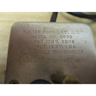 Roxter 6490 Cable 6490 - New No Box