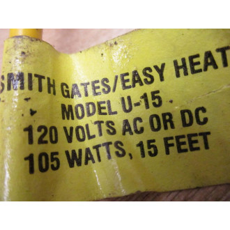 Smith Gates U-15 Easy Heat Cable U15 - New No Box