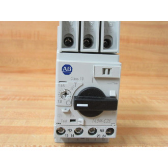 Allen Bradley 140M-C2E-B16 Circuit Breaker Ser.C, WContactAdapter - New No Box