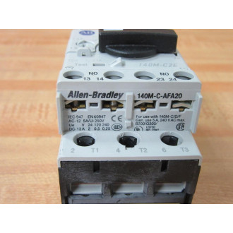 Allen Bradley 140M-C2E-B16 Circuit Breaker Ser.C, WContactAdapter - New No Box