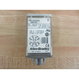Allen Bradley 700-HA32A2 Relay 700HA32A2 Series B - Used