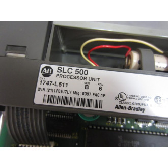 Allen Bradley 1747-L511 Module 1747L511 Ser.B Frn.6 - Used