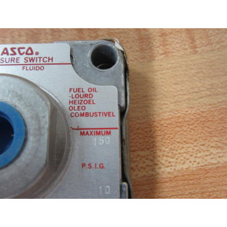 Asco RE20A44 Pressure Switch