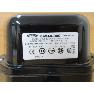 Rees 04944-000 Cable Operated Switch 04944000 Black