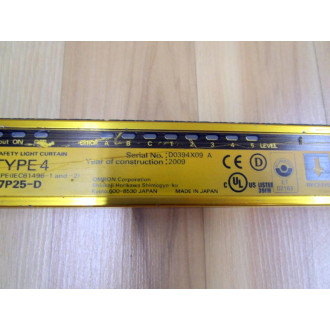 Omron F3SN-A0697P25-D Safety Light Curtain F3SNA0697P25D - Used
