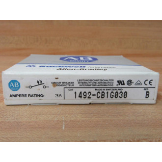 Allen Bradley 1492-CB1G030 Breaker 3A Series B