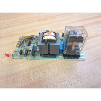 24001165-002 Power Board 24001165002 w24VDC Relay - Used