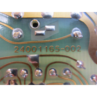 24001165-002 Power Board 24001165002 w24VDC Relay - Used