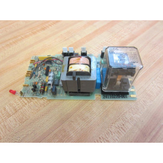 24001165-002 Power Board 24001165002 w24VDC Relay - Used