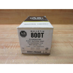 Allen Bradley 800T-PB46R Push Button Switch EMPTY BOX ONLY!