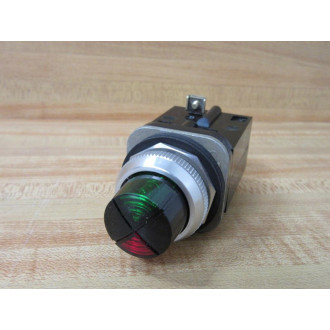 Allen Bradley 800T-QC224XRXG Cluster Pilot Light