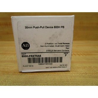 Allen Bradley 800H-FRXT6A5 PushPull 800HFRXT6A5 (2) 800T-XD4