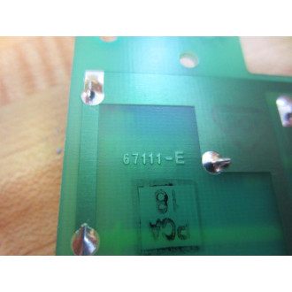 67111-E Circuit Board 67111E - Used