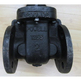 The WM Powell 125S-2 Gate Valve 125S2 - New No Box