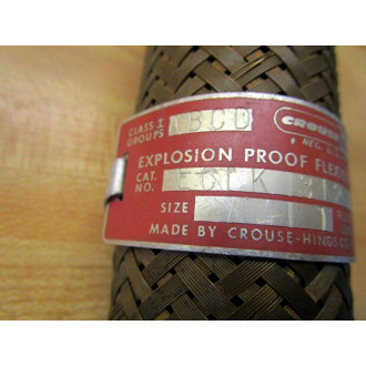 Crouse & Hinds ECLK 312 Flexible Conduit Coupling ECLK312 ABCDEFG - Used