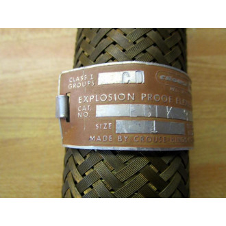 Crouse & Hinds ECLK 312 Flexible Conduit Coupling ECLK312 CDEFG - Used