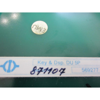 DU-5P KeyPad & Display DU5P 569277 - Used