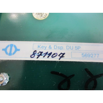 DU-5P KeyPad & Display DU5P 569277 - Used