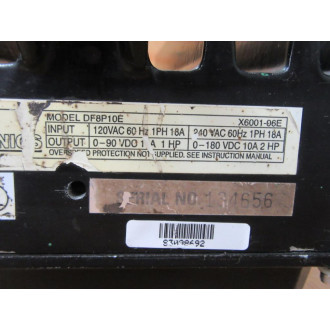 Saftronics DF8P10E DF8 Plus Drive - Used