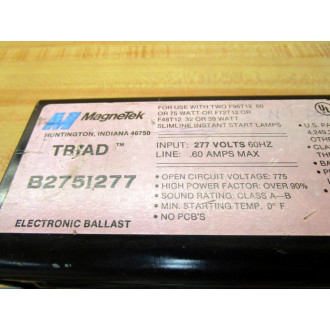 Magnetek B275I277 Ballast - Used