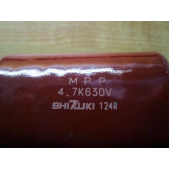 Shizuki MPP 4.7K630V Capacitor 47K630 (Pack of 5) - New No Box