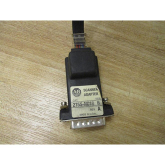 Allen Bradley 2755-NC18 Scanner Adapter 2755NC18 6' Black Cable - New No Box