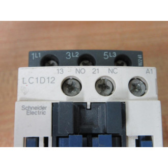 Schneider LC1-D12-B7 Telemechanique Contactor LC1D12B7 (Pack of 2) - Used