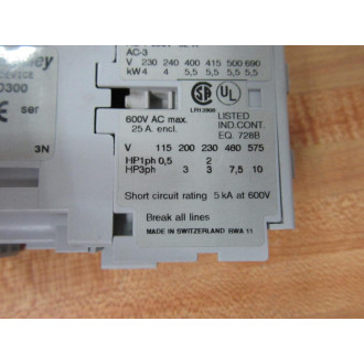 Allen Bradley 100-C12D300 Contactor 100C12D300 - Used